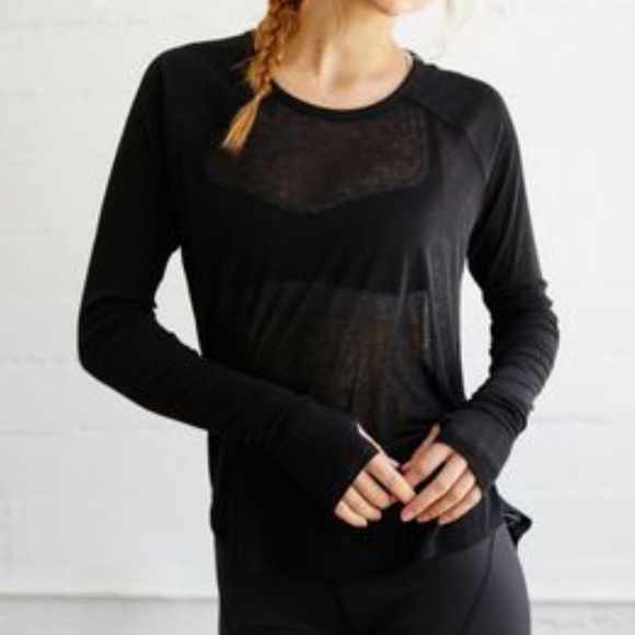 Free People MOVEMENT Bounce Back Long Sleeve black - Picture 3 of 12
